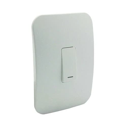 VETi 1 1 Lever Dimmer Switch 4x2 - White Module