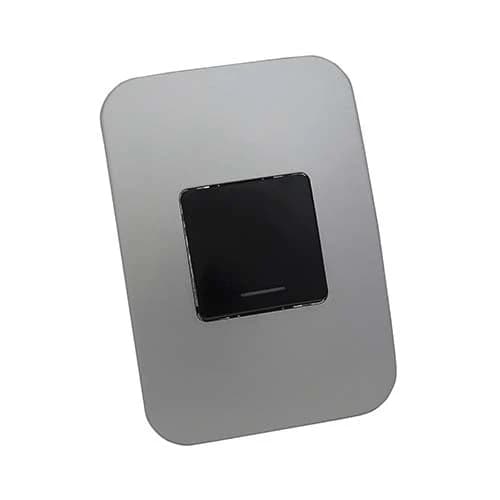 VETi 1 1 Lever 1-Way Wide Light Switch 4x2 - Black Module