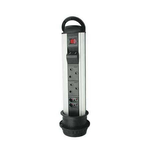 VETi Pull Up Power Tower 2x USB + 2x V-Slim + 2x RSA 425mm