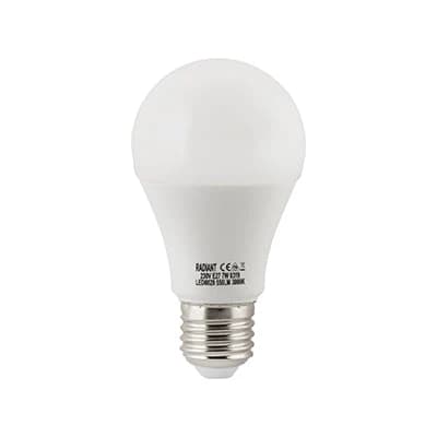 Radiant LED Bulb A60 E27 6W 540lm 3000K - Frosted