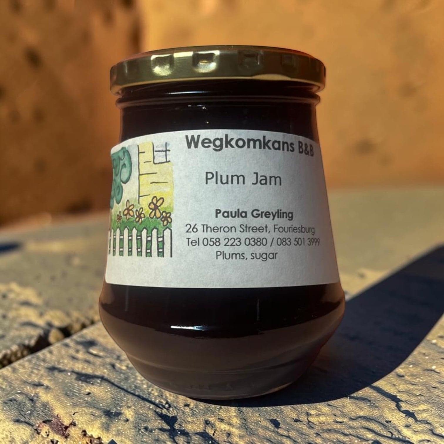 Wegkomkans B&B - Plum Jam