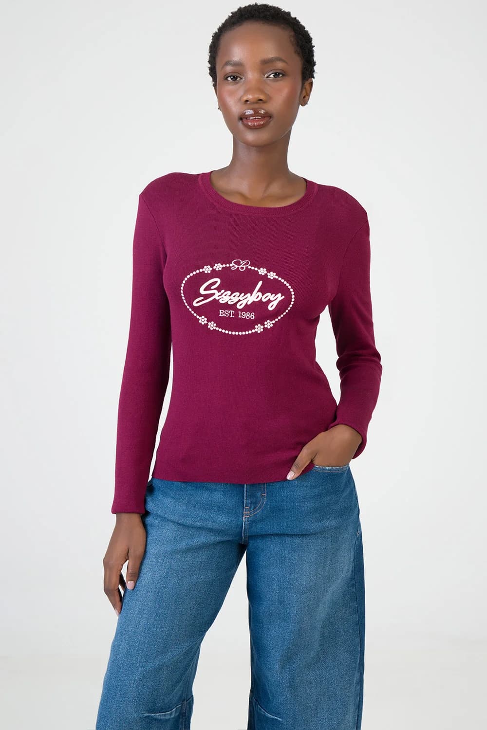 MISS ME KNIT TOP