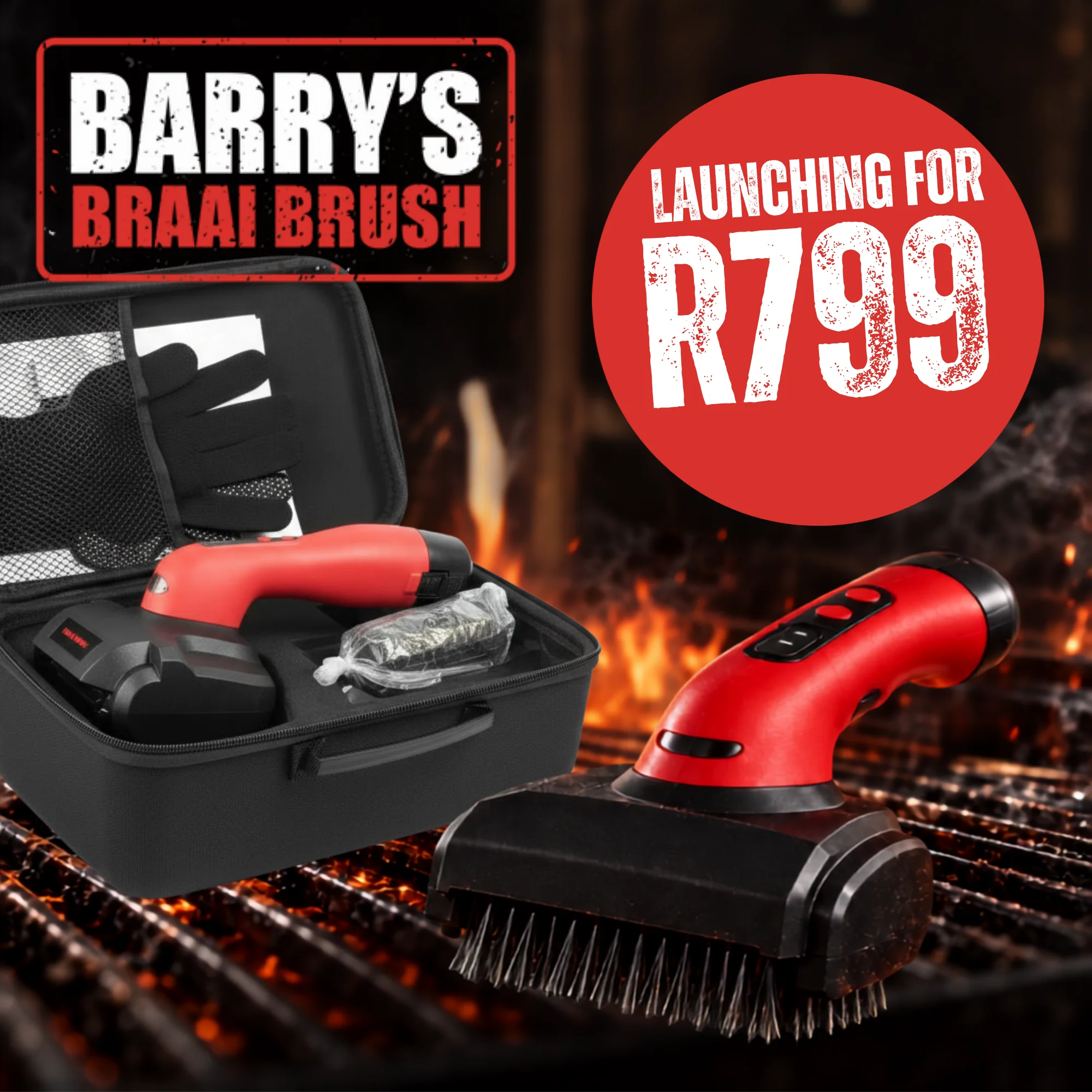 Barry's Braai Brush Set