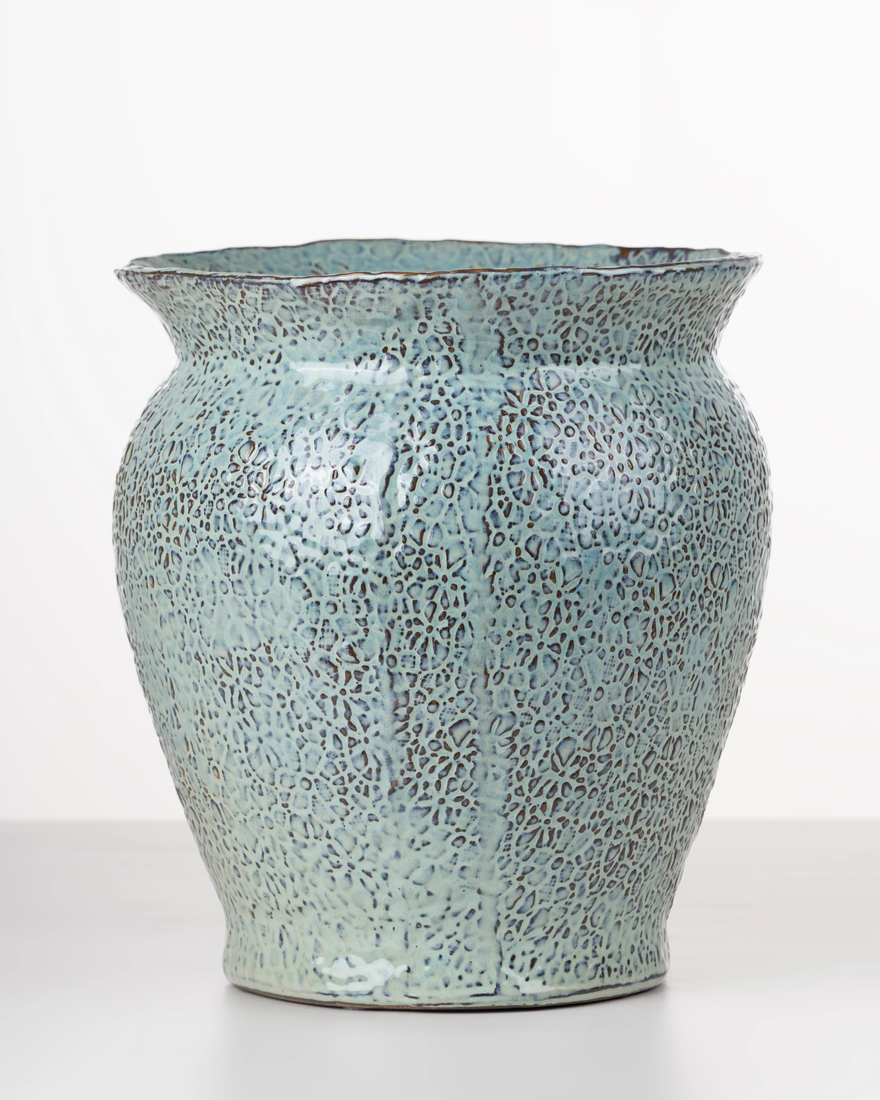 Seafoam Ceramic Vase