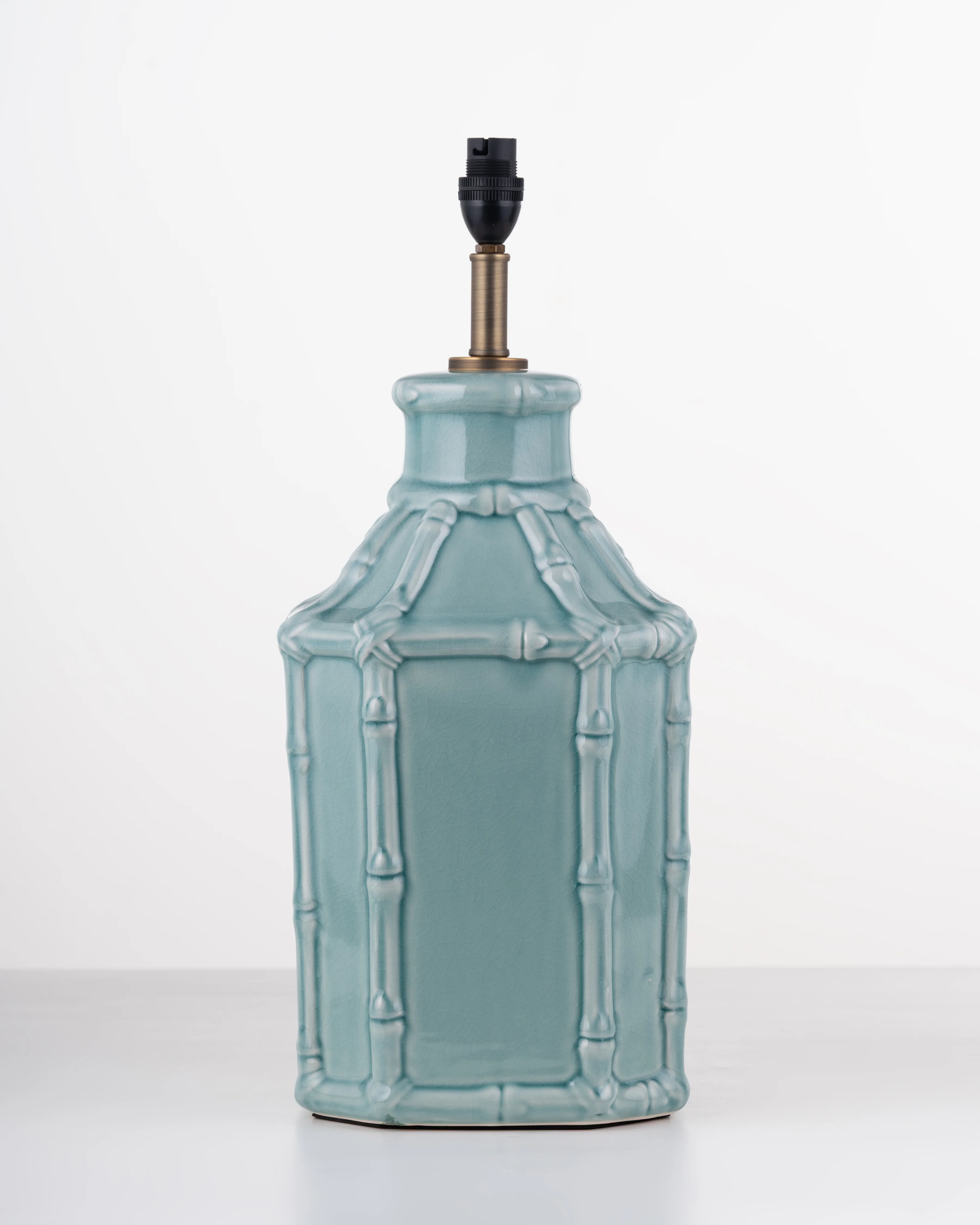Bamboo Grove Ceramic Lamp base | Blue