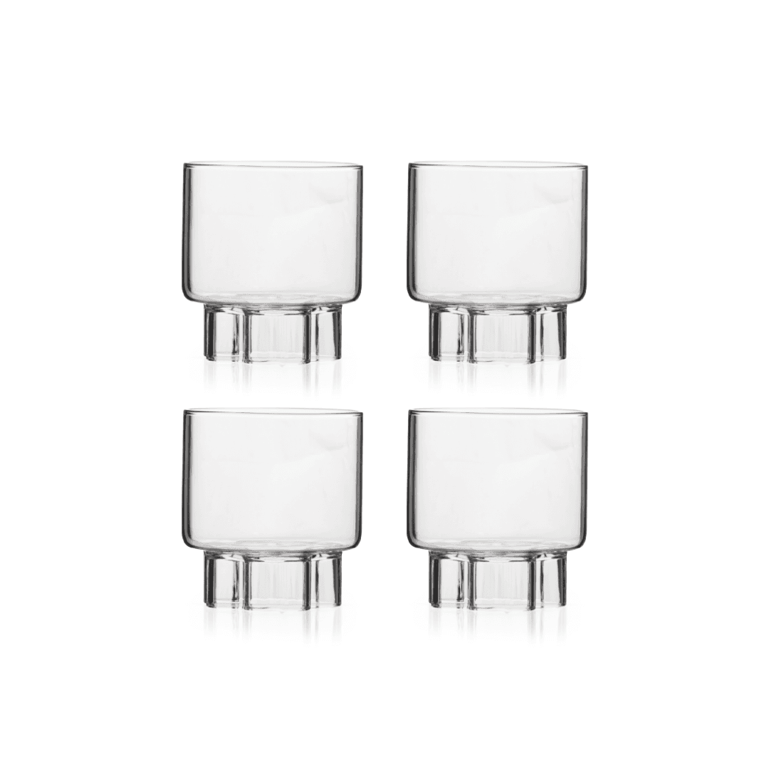Tumbler Set Of 4 - Wavy