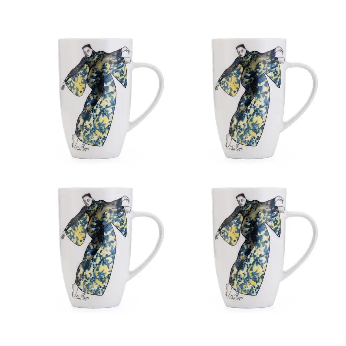 Mug Set Of 4 - Hi Jinks!