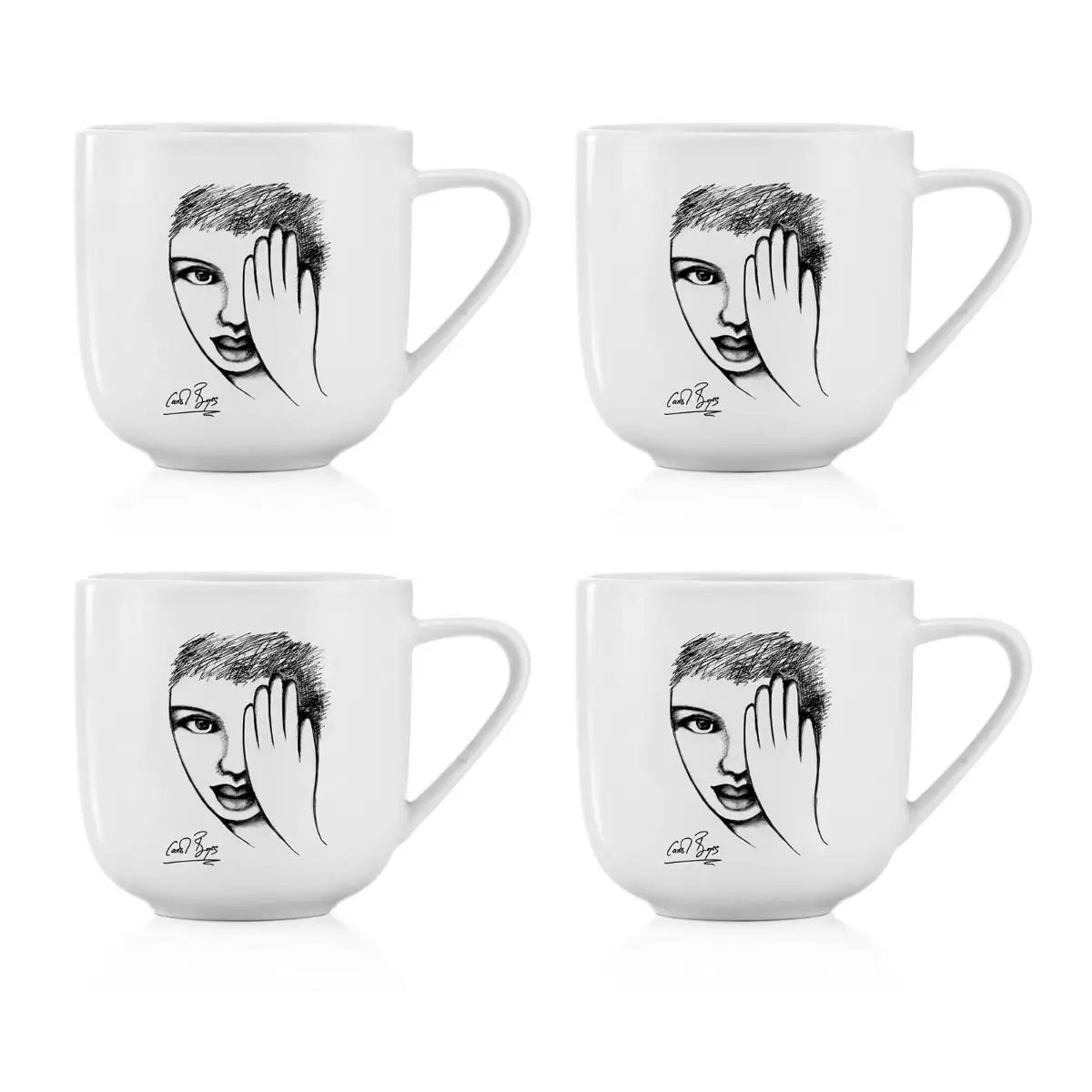 MUG SET OF 4 - eye for detail