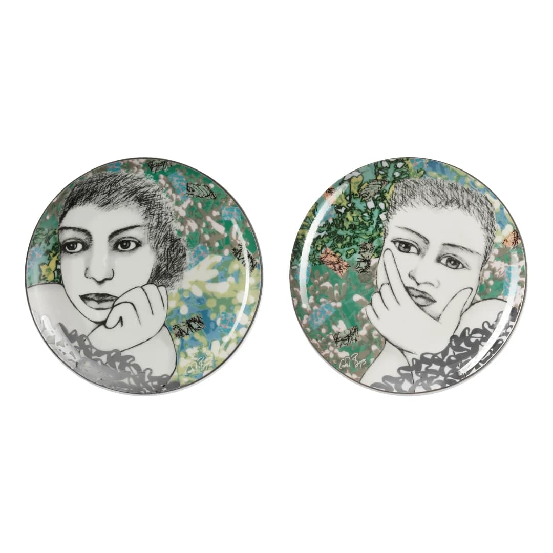 SIDE PLATE SET OF 2 - sumptuous