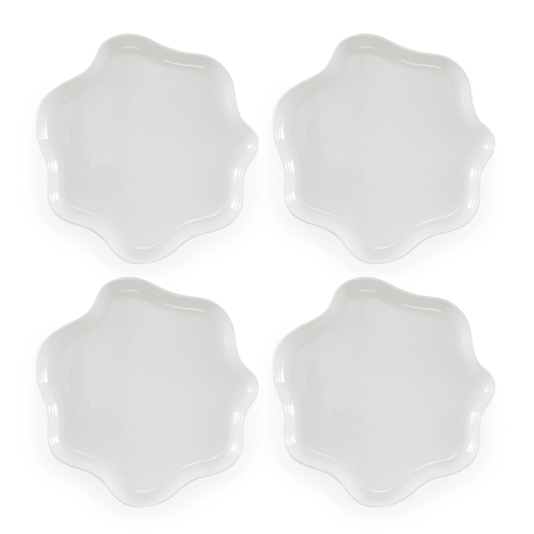 Dinner Plate Set Of 4 - Wavy