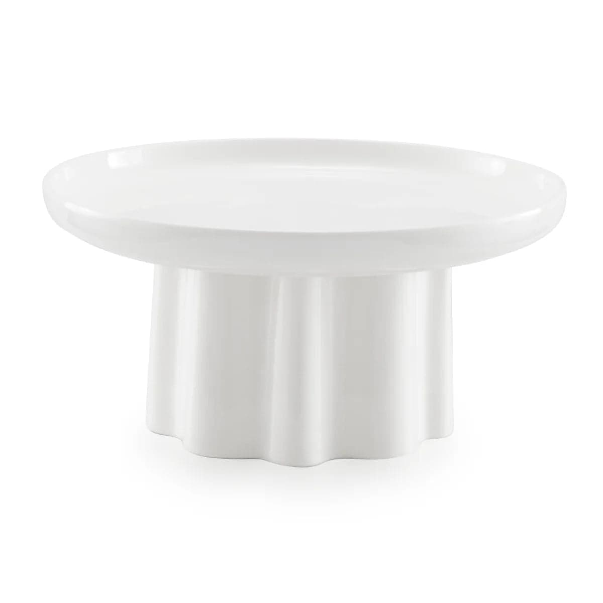 Large Footed Bowl - Wavy