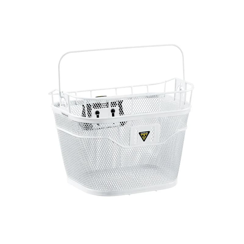 TOPEAK Basket Front White (w/Fixer 3E)