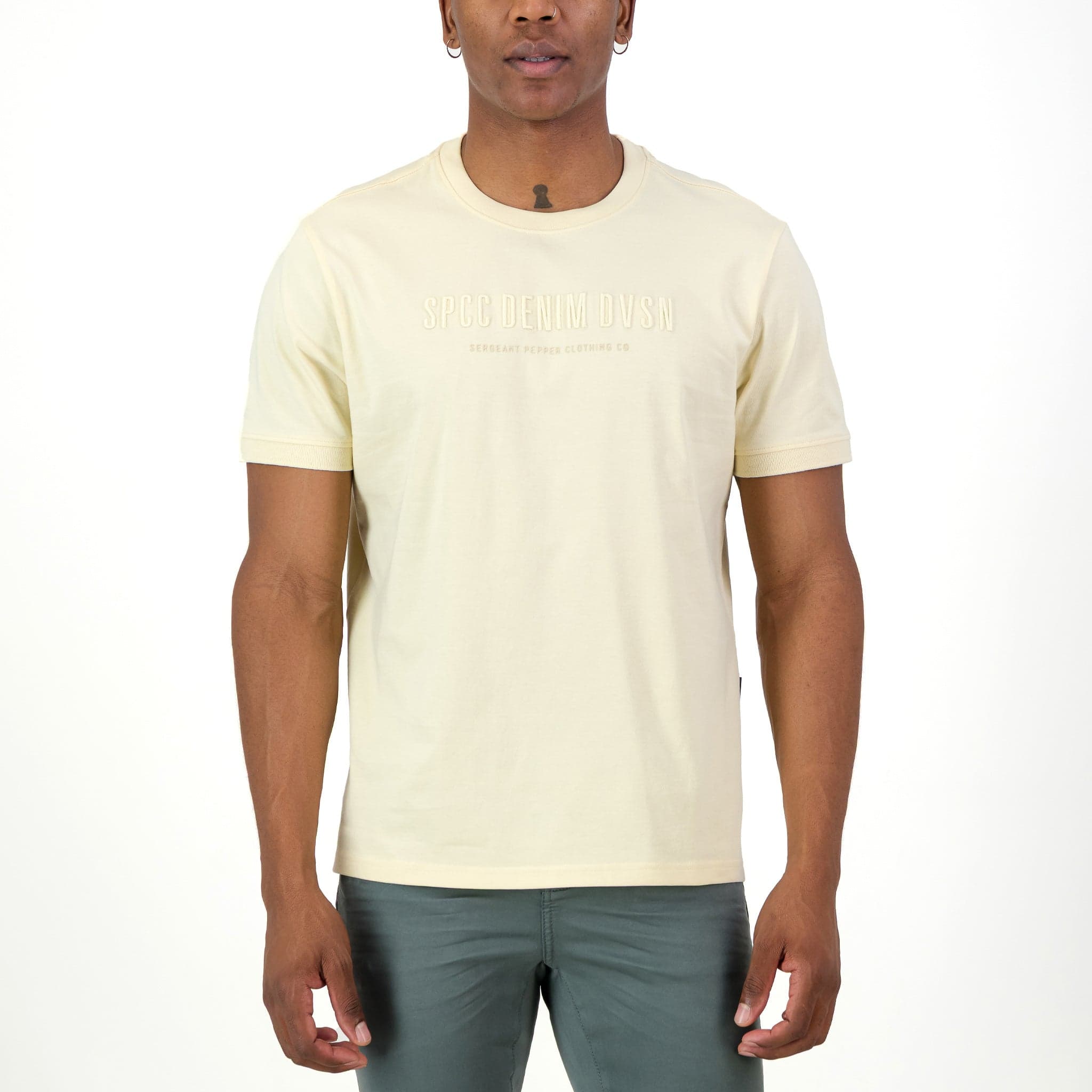 Fogerty Tee  - Light Stone