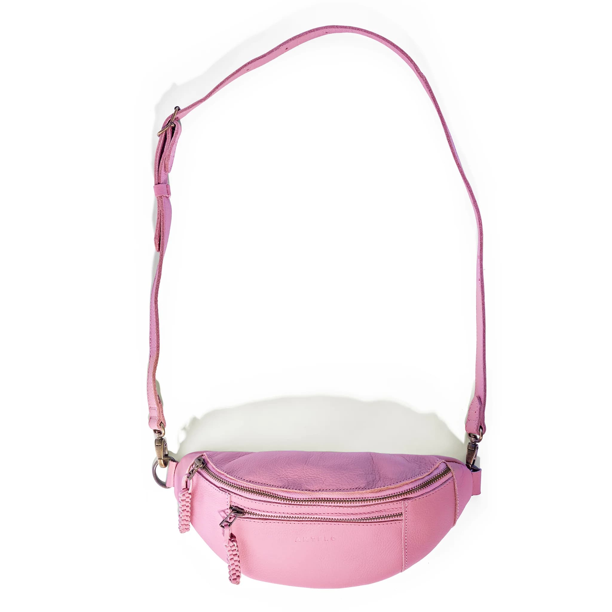 River adjustable leather moon-bag - MINOR FLAW
