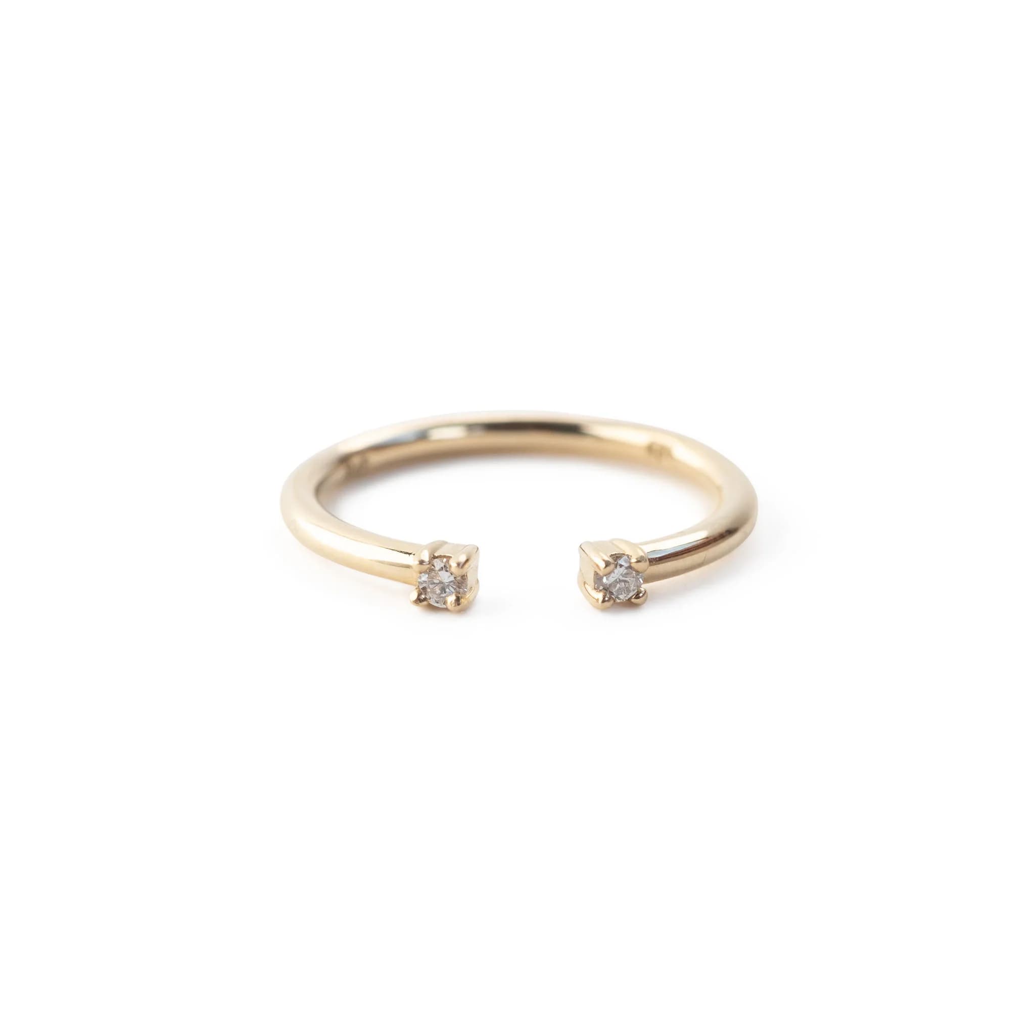Diamond Gap Ring