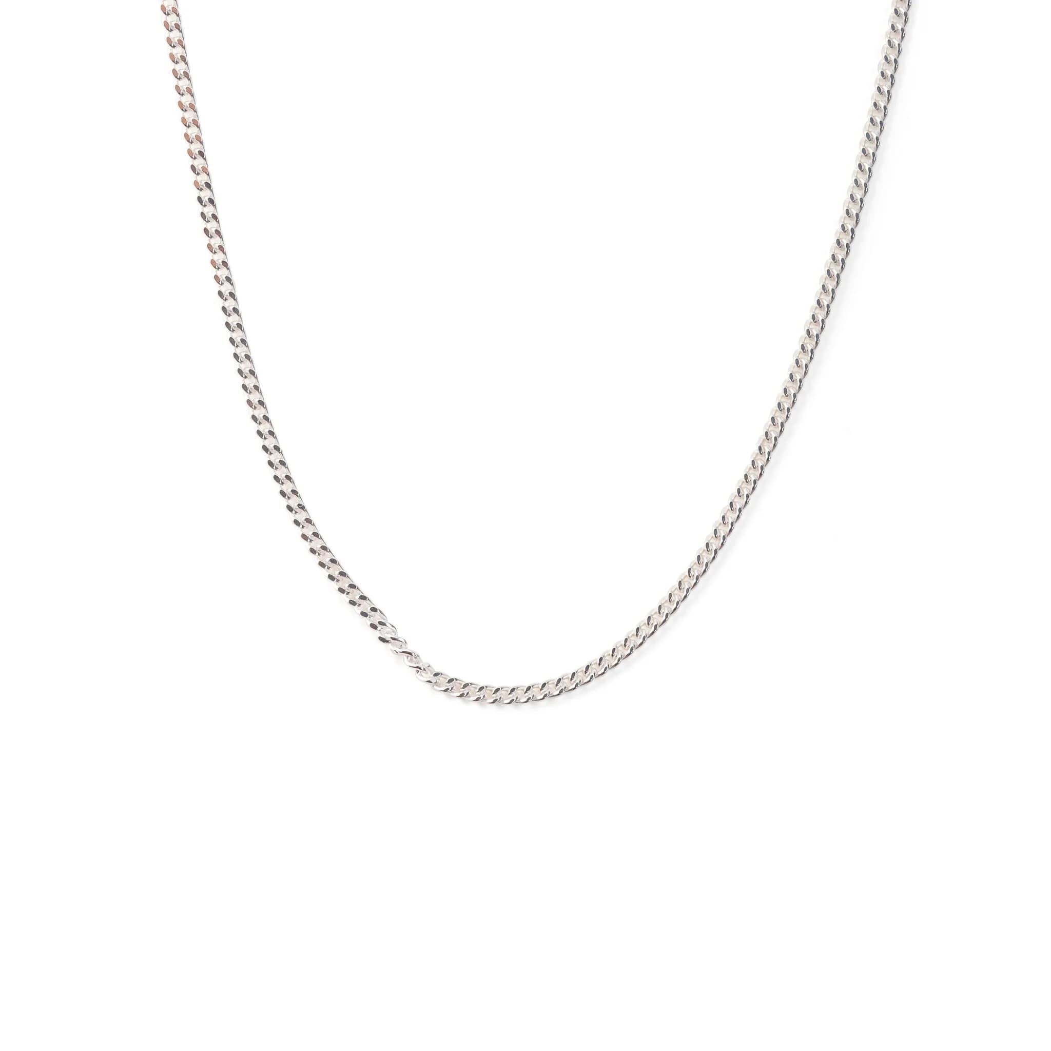 Curb Chain in Silver