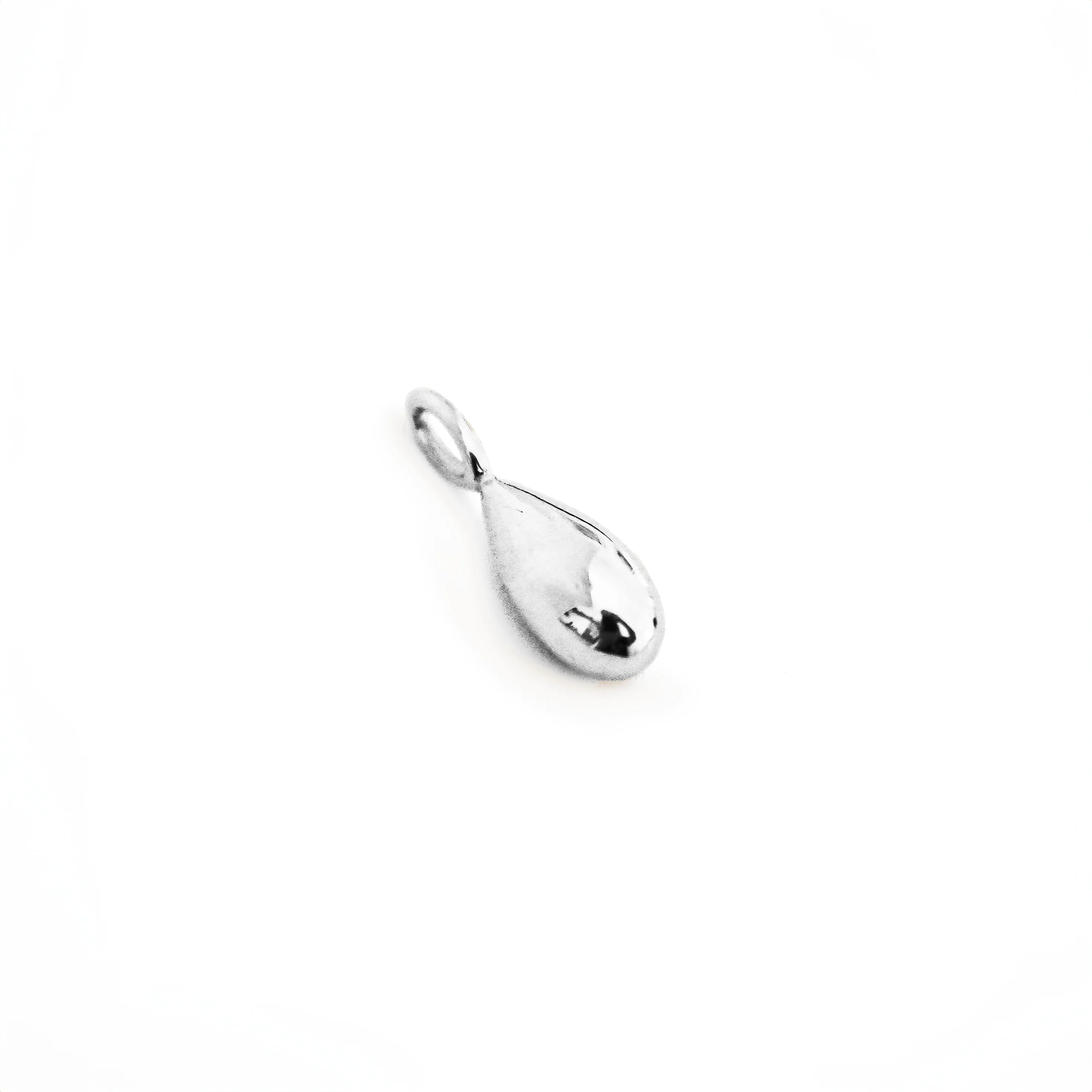 The Droplet Charm in Silver