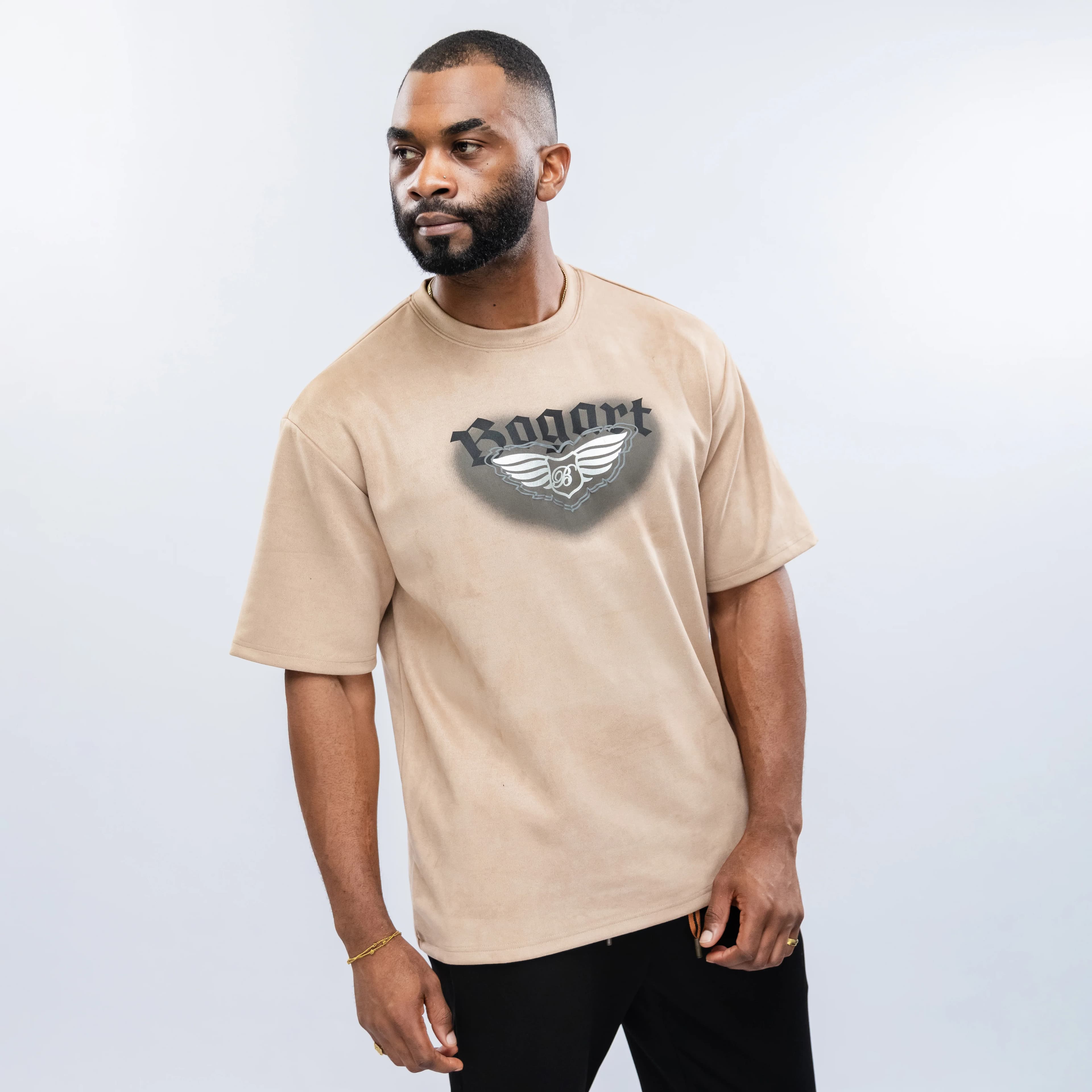 Bogart MAN Suede Graphic Tee