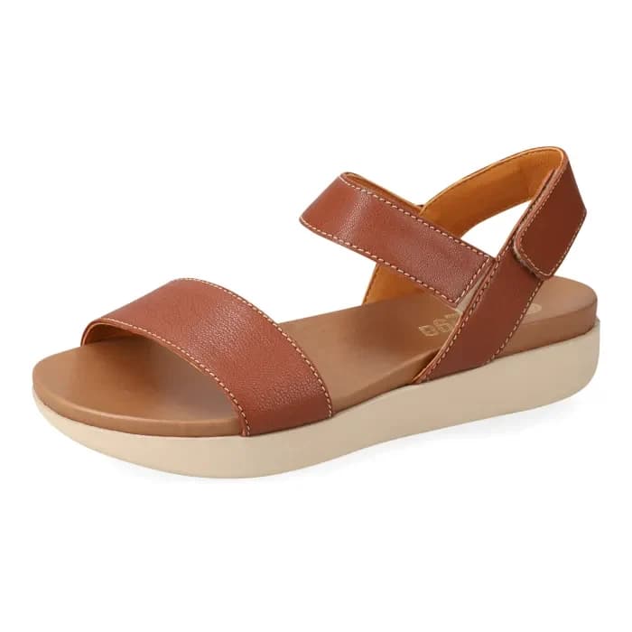 Selesho : Ladies Leather Sandal in Suede