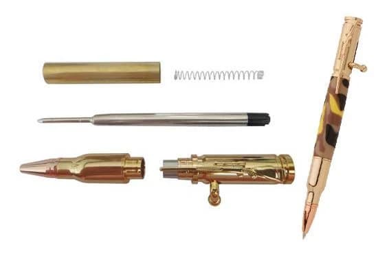 Toolcraft | Pen Kit Rifle Bolt Action Gold