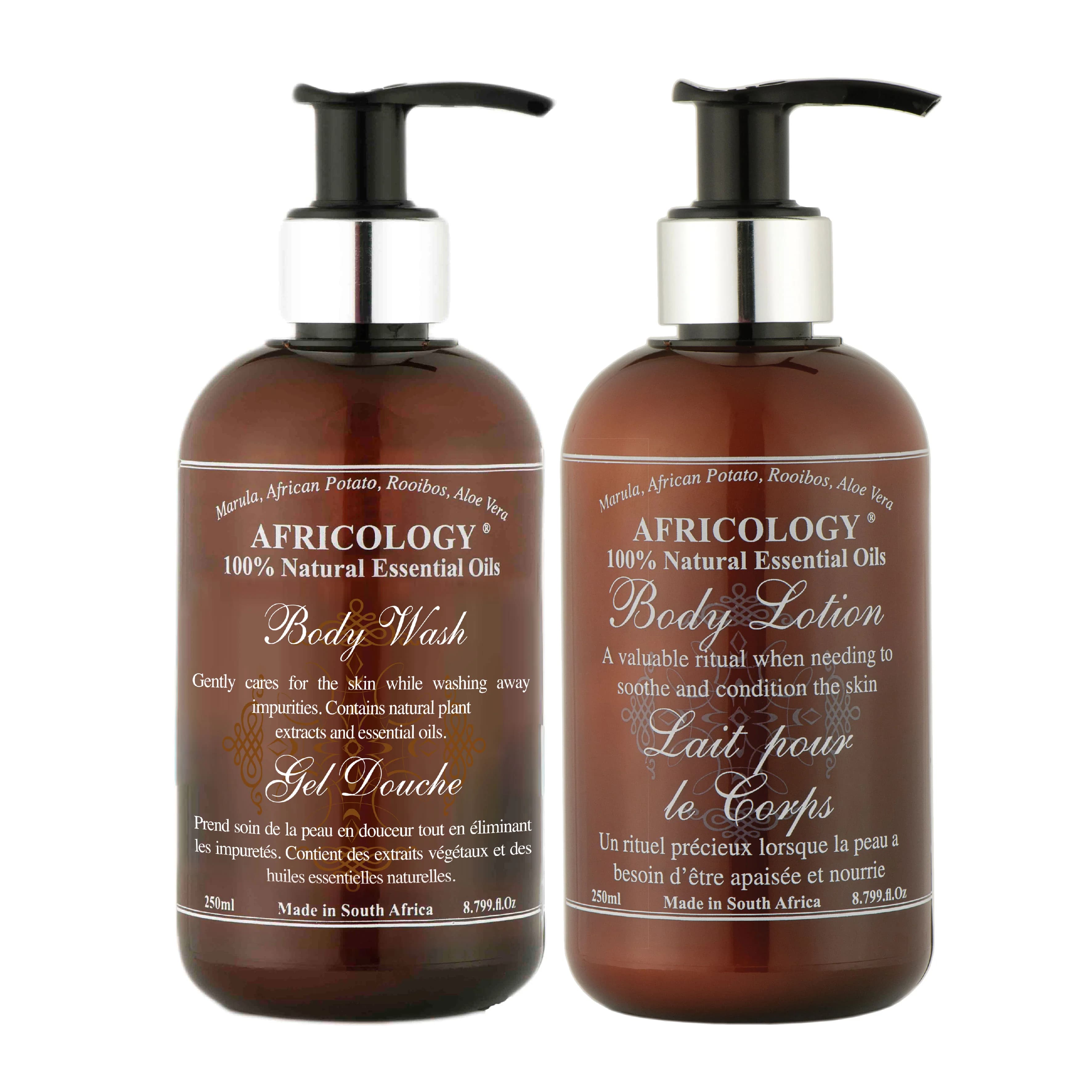 250ml Body Wash & Body Lotion Bundle