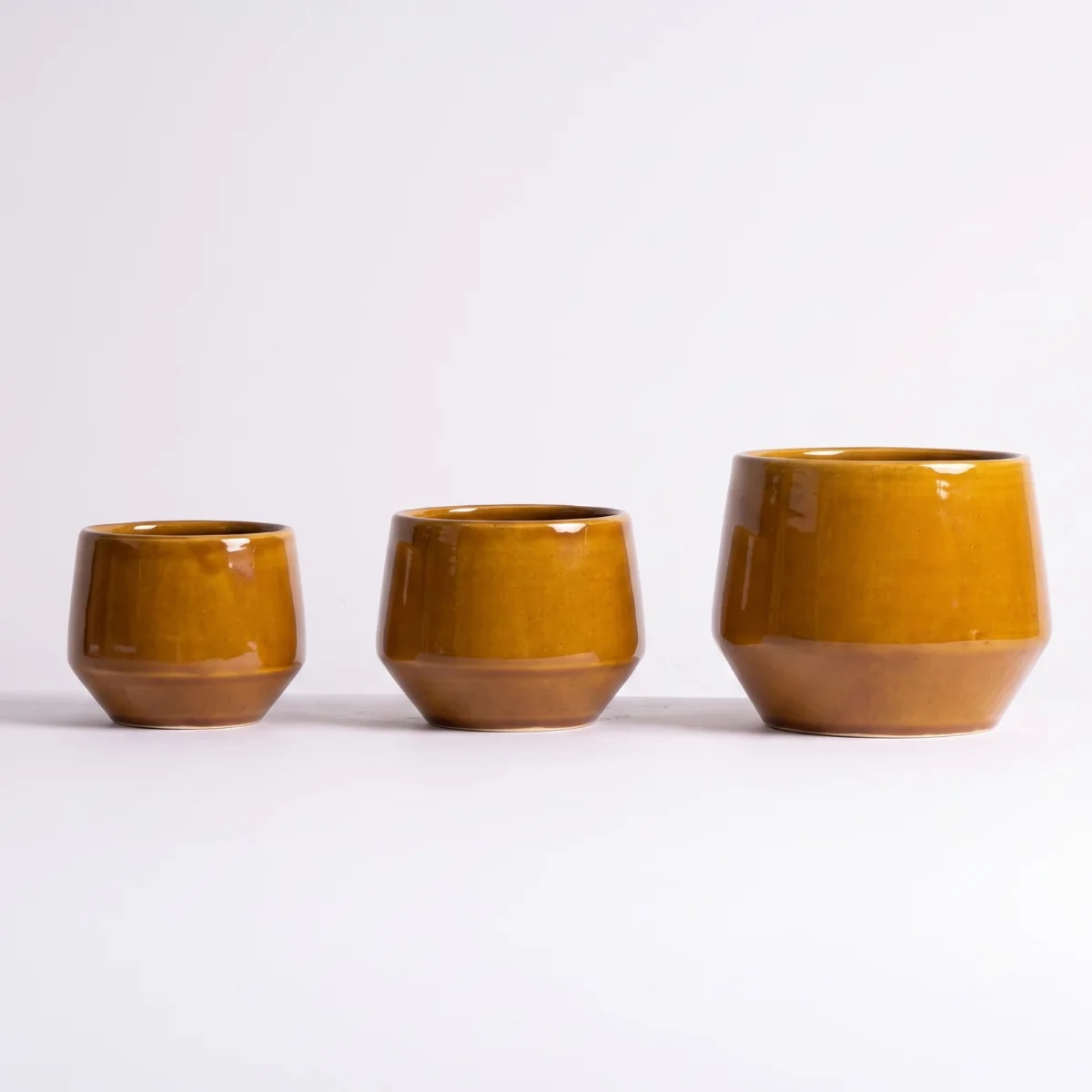 Pogo Planter - Burnt Mustard