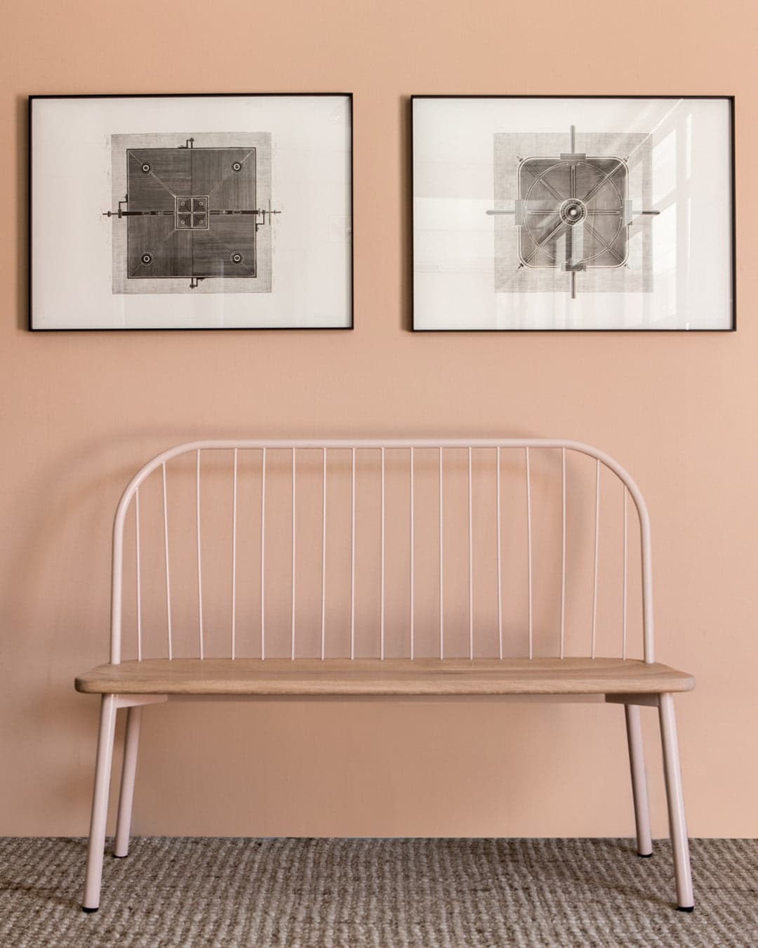 Fluted Bench