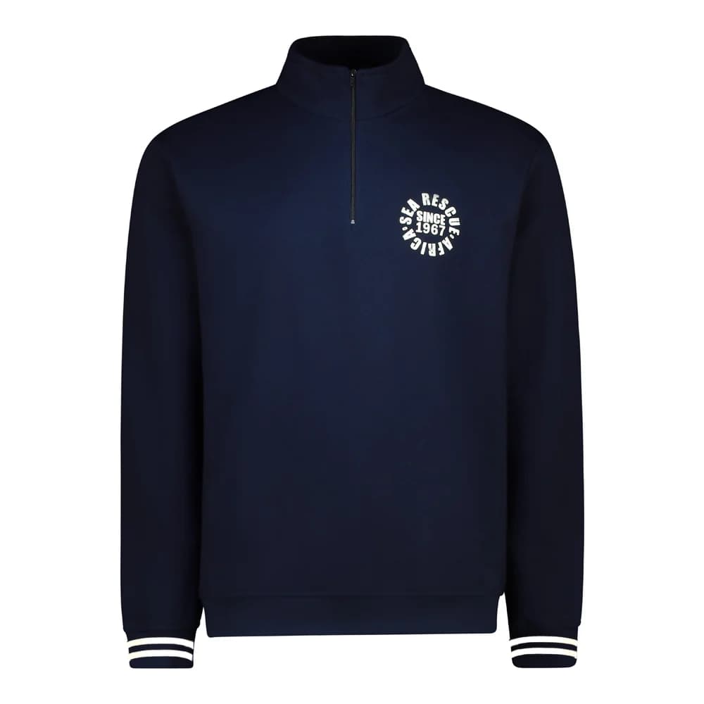 Sea Rescue 1/4 Zip Collared Sweater