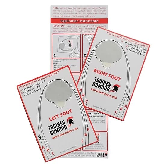 Trainer Armour Toe Hole Protector