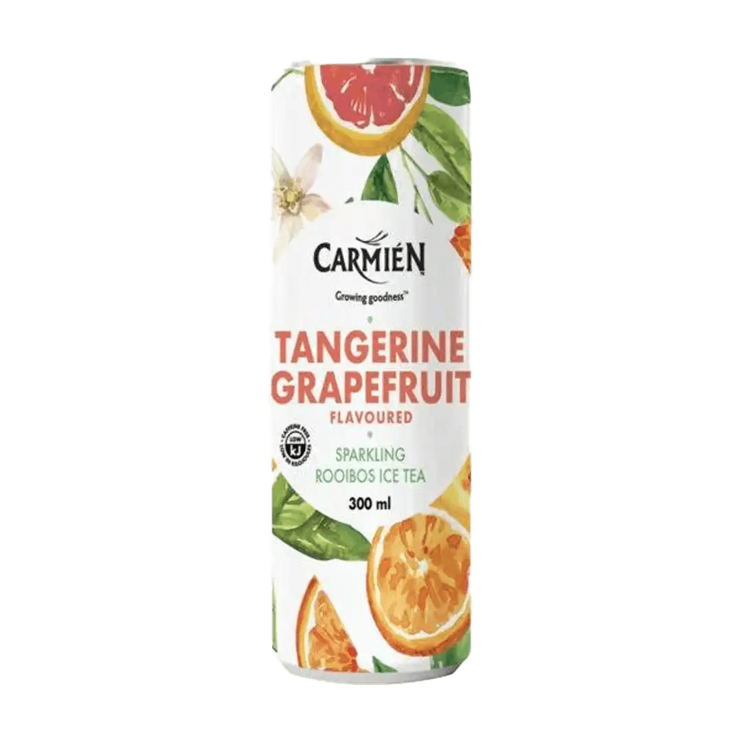Carmién Tangerine Grapefruit Sparkling Ice Tea, 300ml
