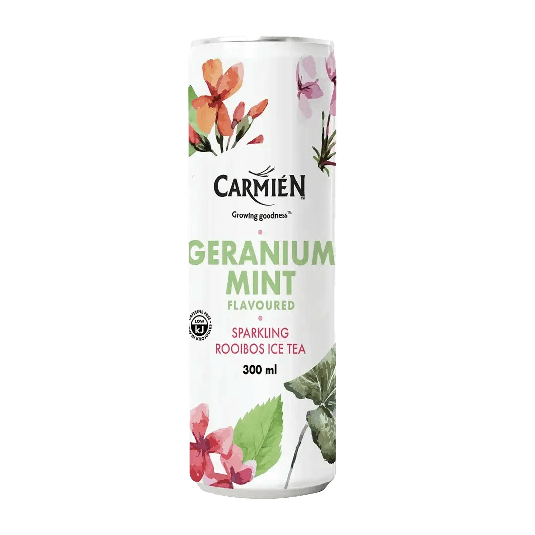 Carmien Geranium Mint Sparkling Ice Tea, 300ml