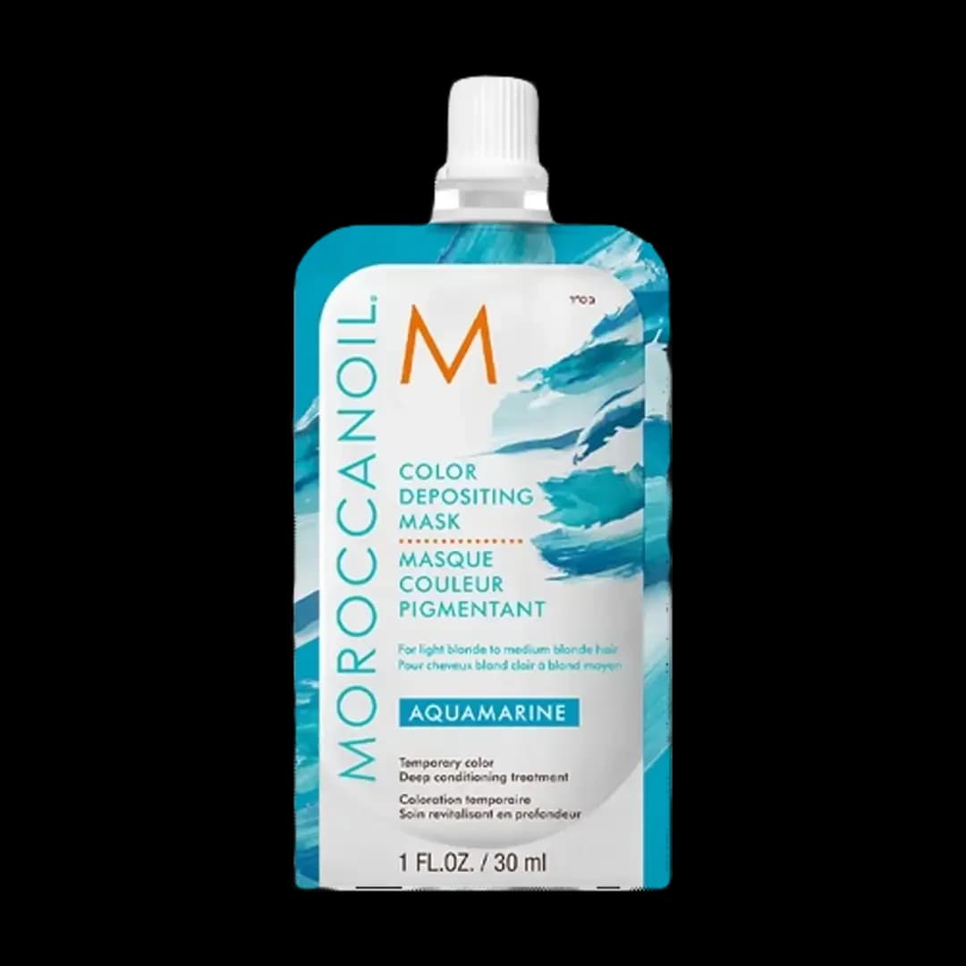 Moroccanoil Color Deposit Mask Aquamarine, 30ml