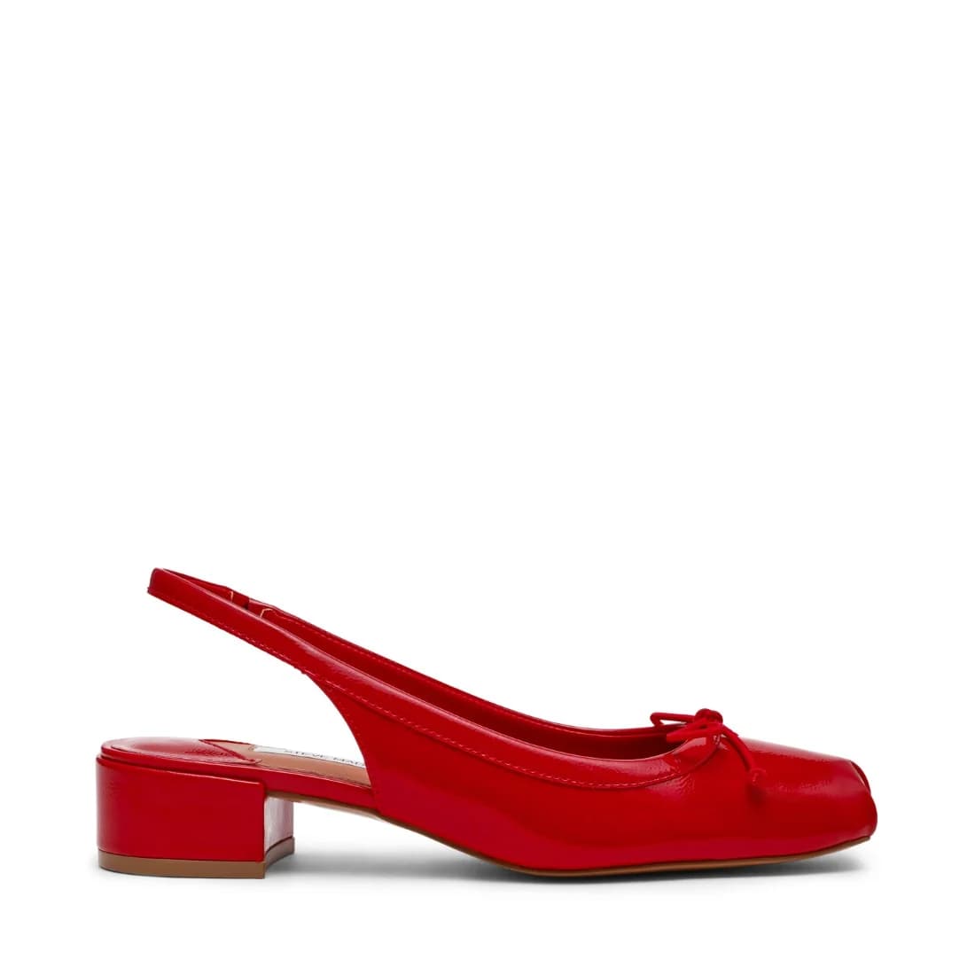 LOVED RED CRINKLE PATENT