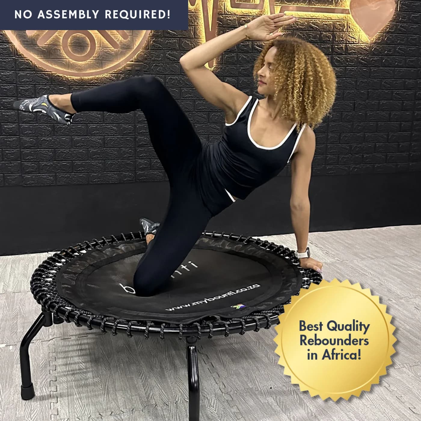bounti Deluxe 2.0 Rebounder (SA Made) | Black