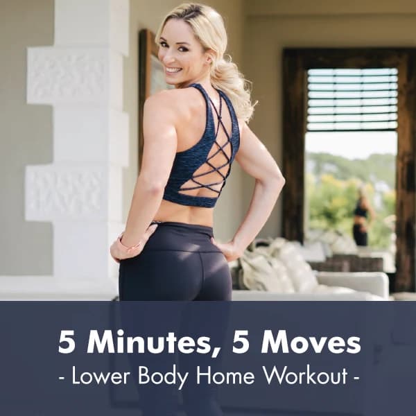 5 Minutes 5 Moves | Lower Body Workout I PDF Workout