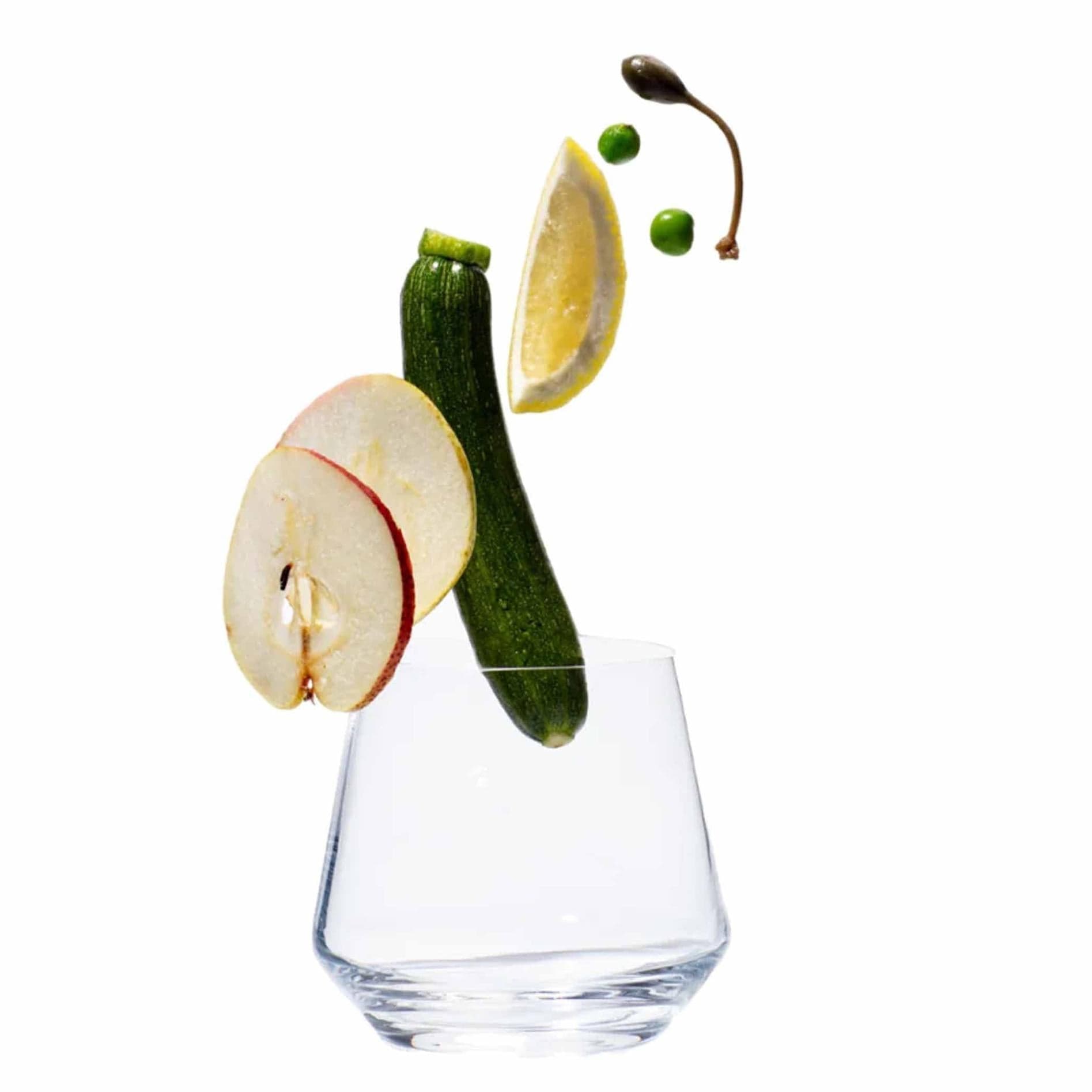 Jenna Clifford 4 Piece Tumbler Glass Set - Clear