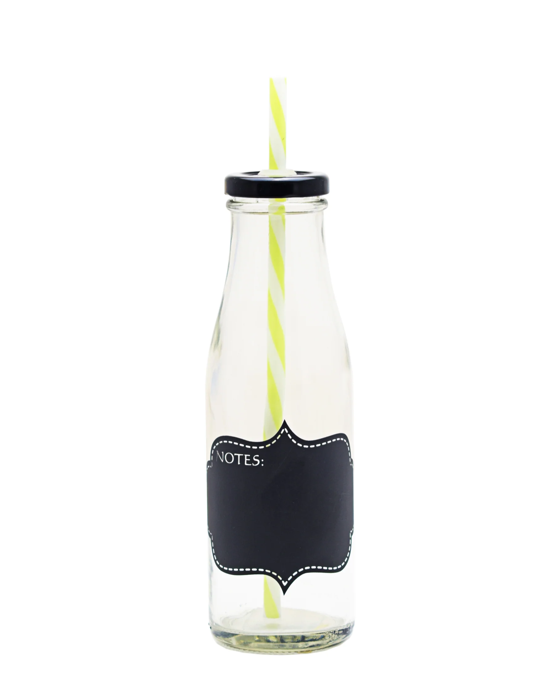 Consol Milkshake Bottle With Black Notes