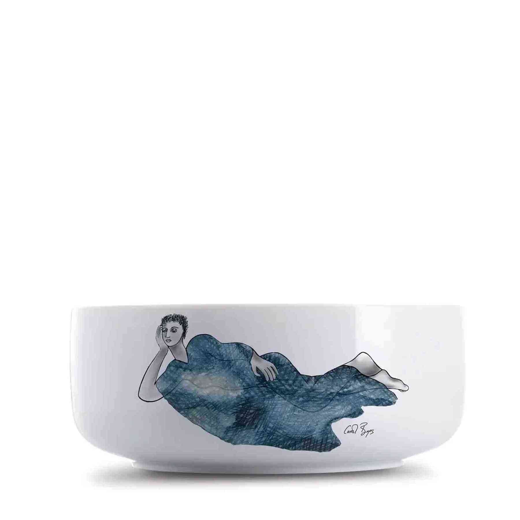 Carrol Boyes Indigo Girl Salad Bowl - White
