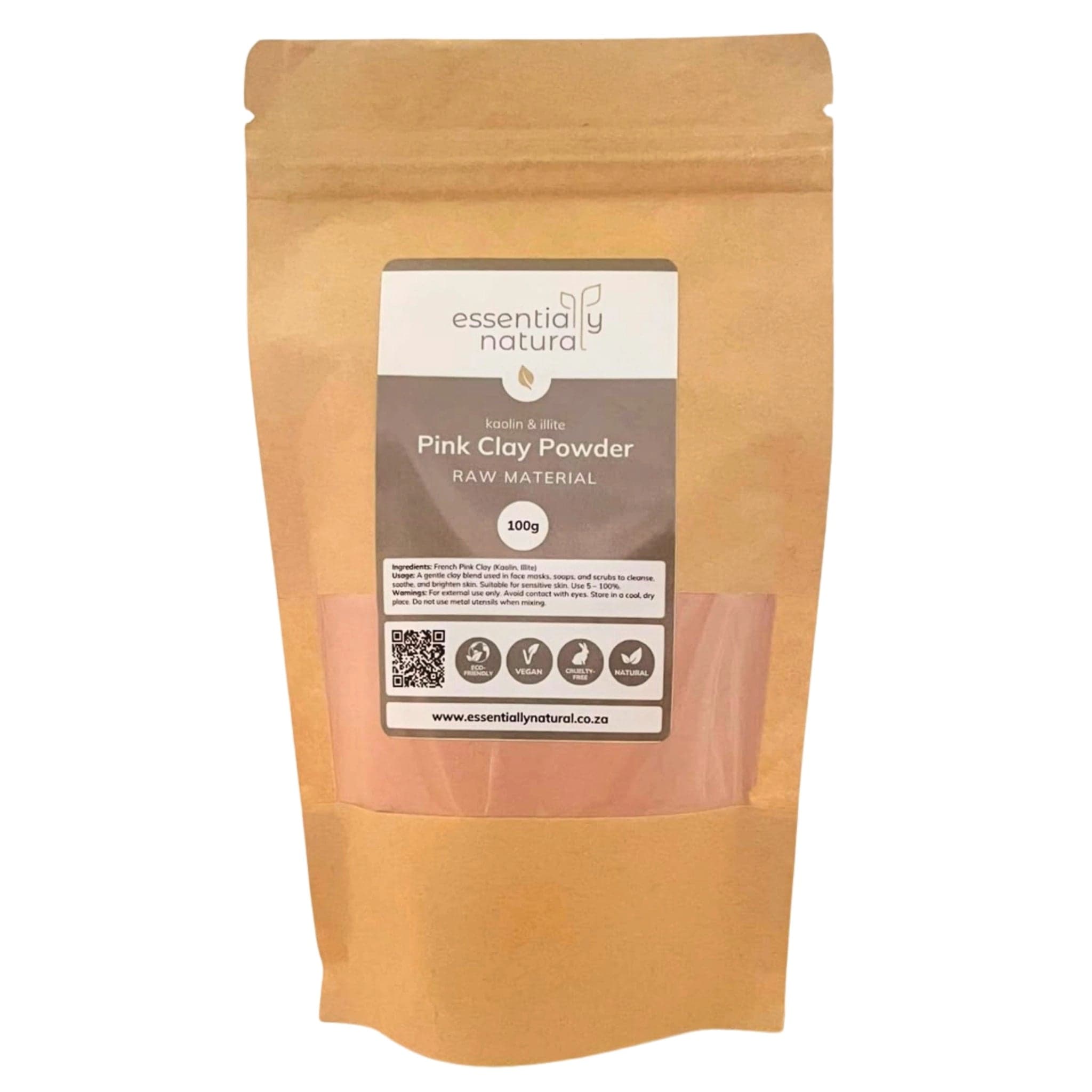 Essentially Natural Pink Clay Powder