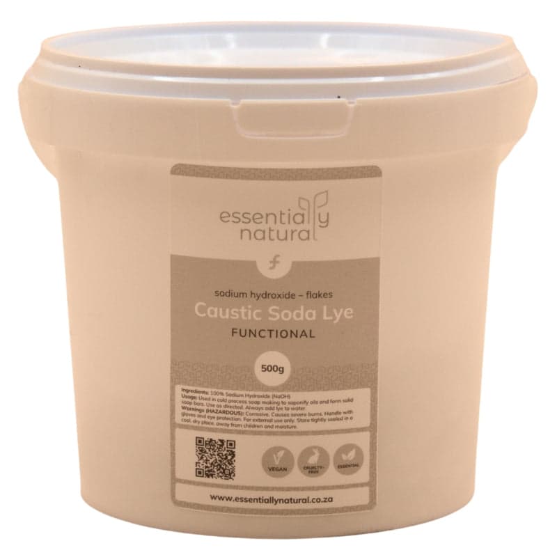 Essentially Natural Caustic Soda Lye (Sodium hydroxide)