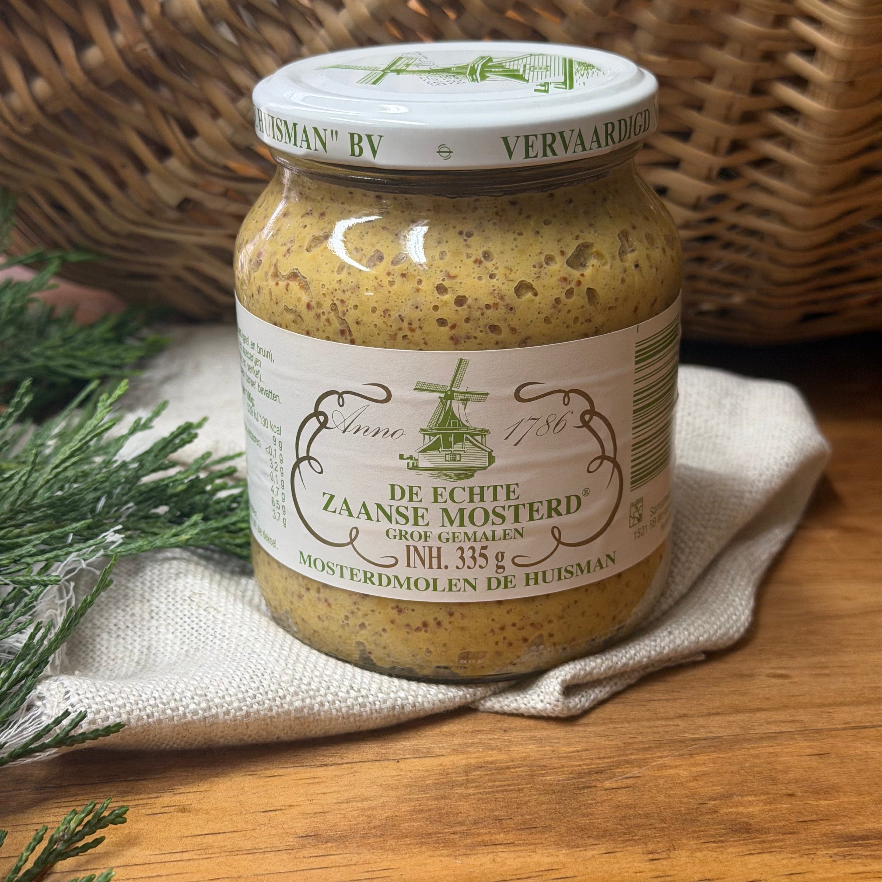 Huisman Zaanse Mosterd Grof Gemalen (Course) - 335g
