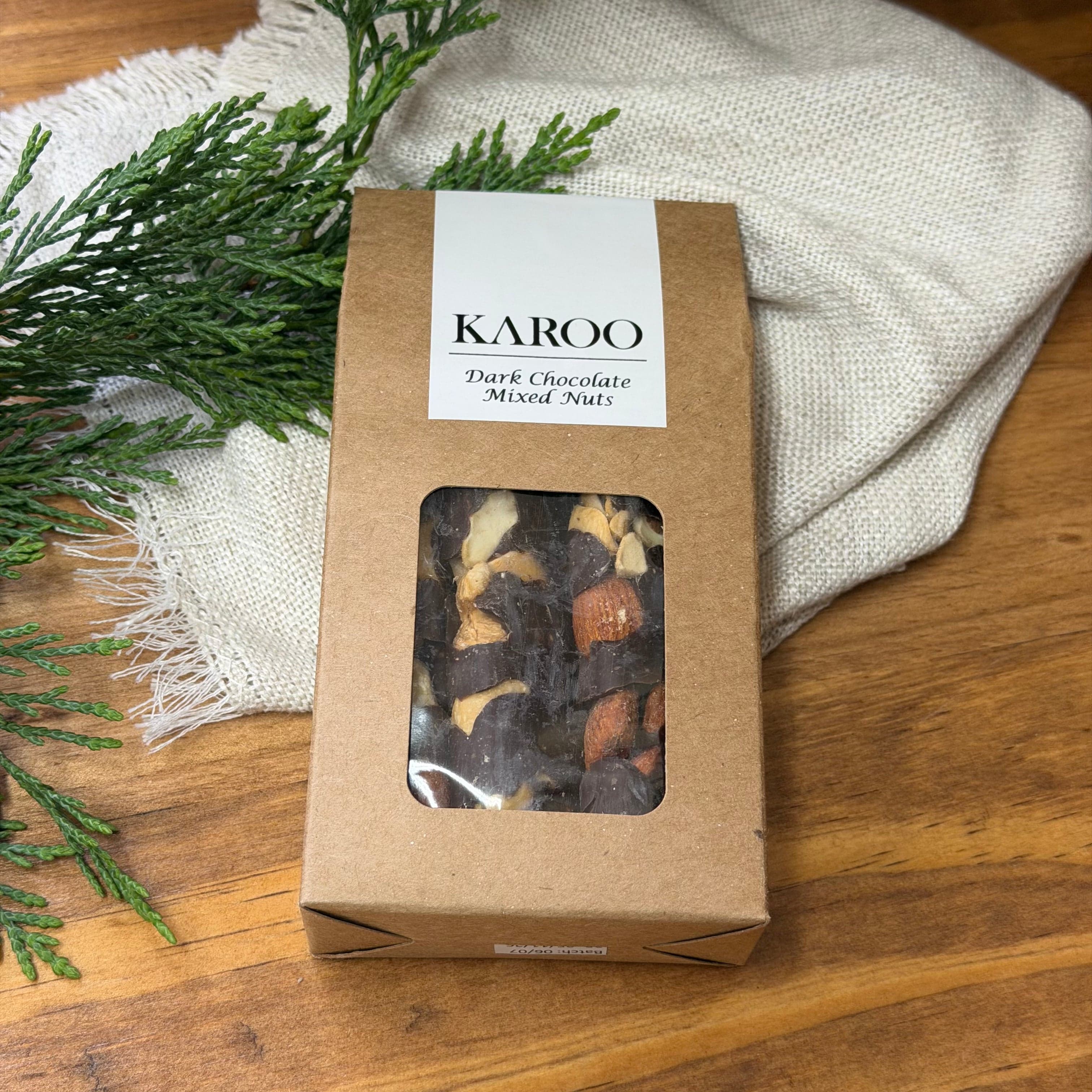 Karoo Dark Chocolate Nut bars (3-bar pack)