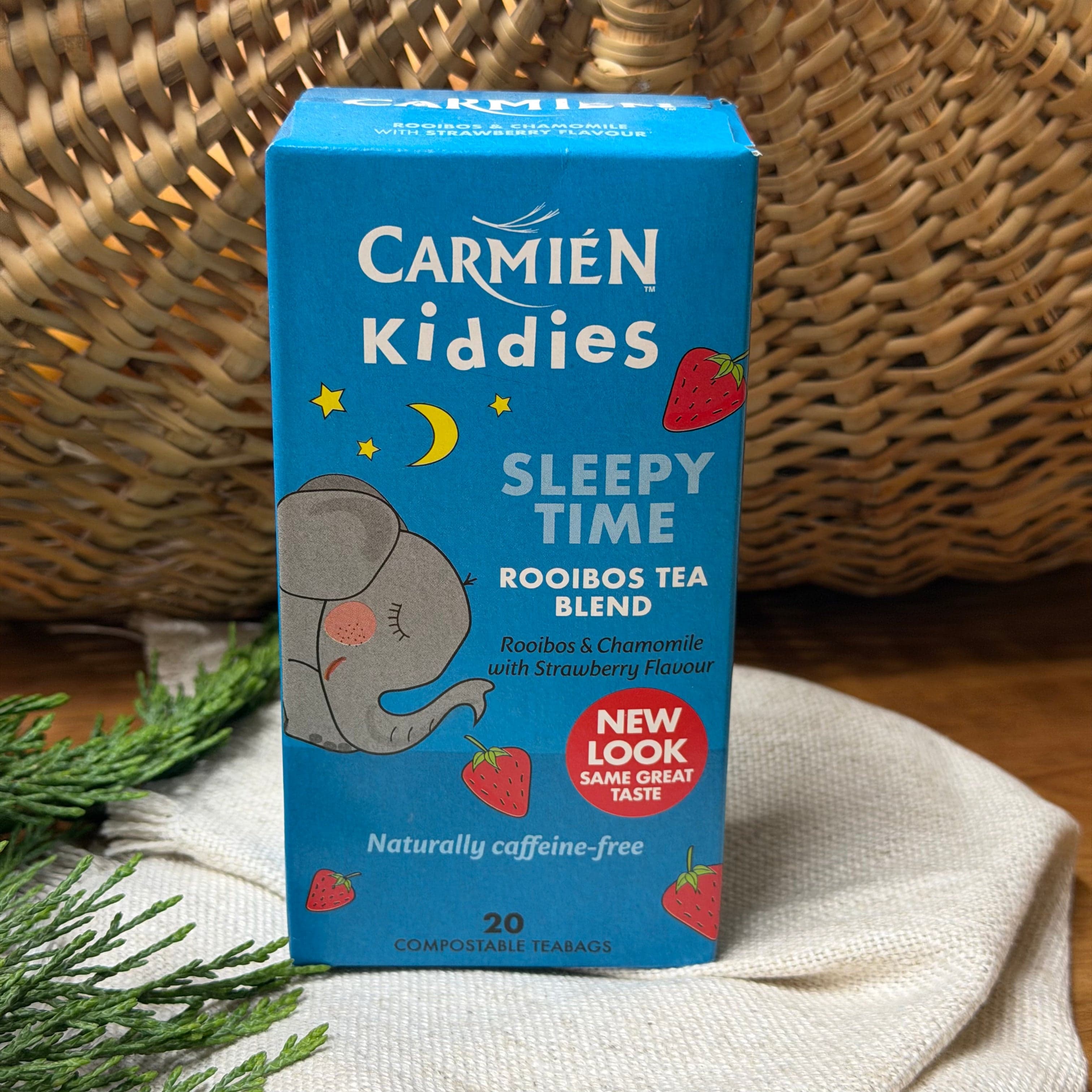 Carmien Kiddies Sleepy Time Rooibos Tea Blend (20 compostable teabags)