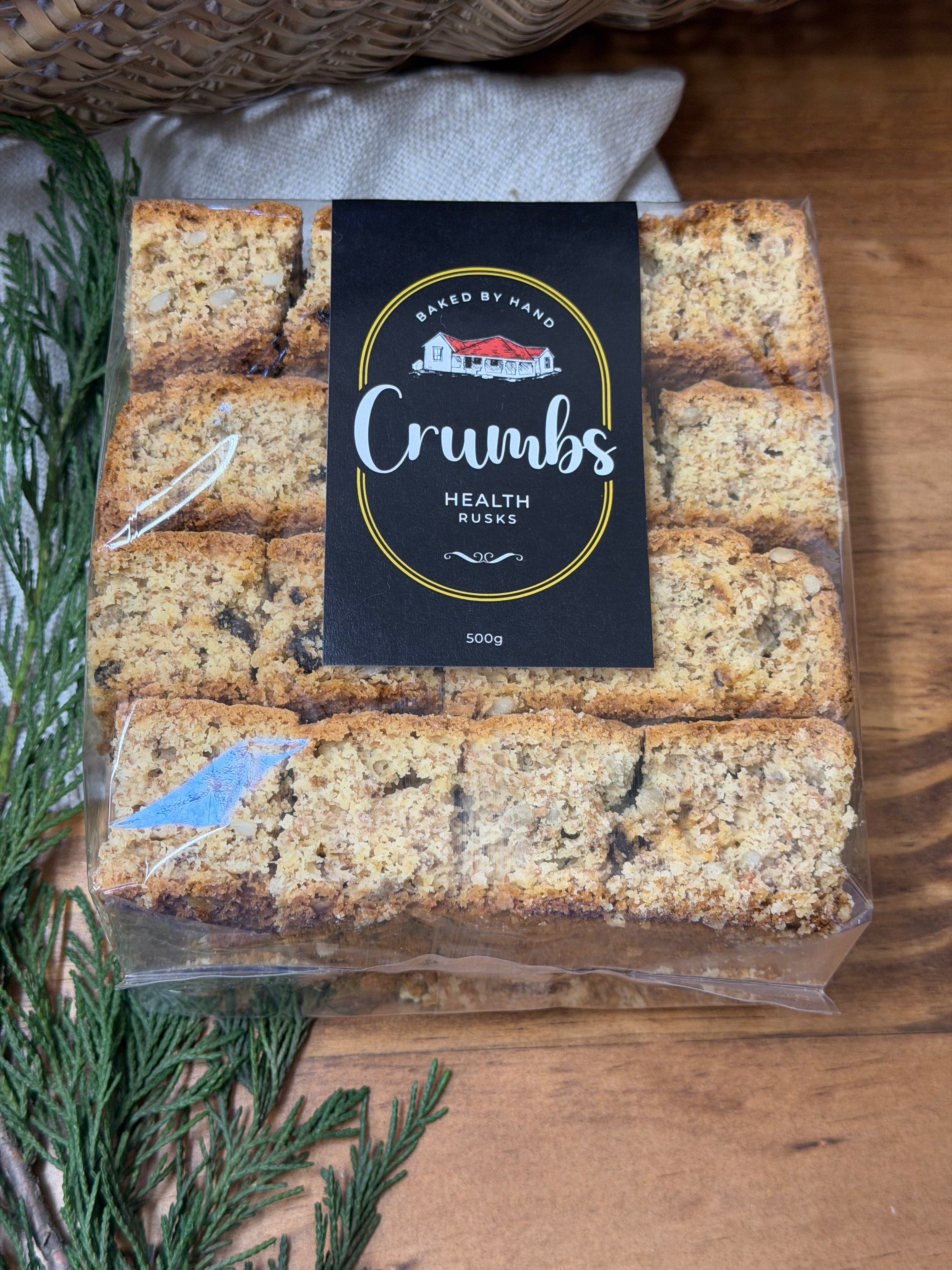 Crumbs Health Rusks - 500g