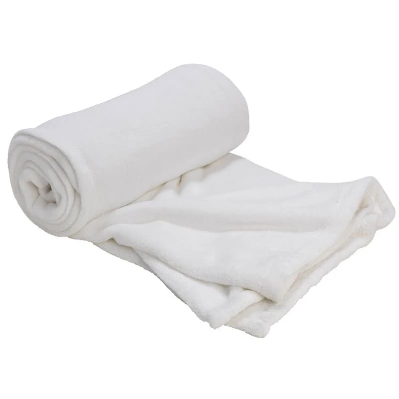 Club Classique Hemmed Coral Fleece Blanket Collection - Various Sizes and Colours