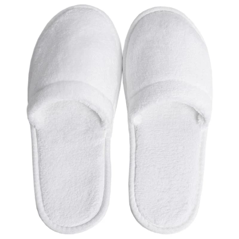 Club Classique Salon and Spa Style Closed-Toe Economy Slipper Collection - Various Sizes and Colours