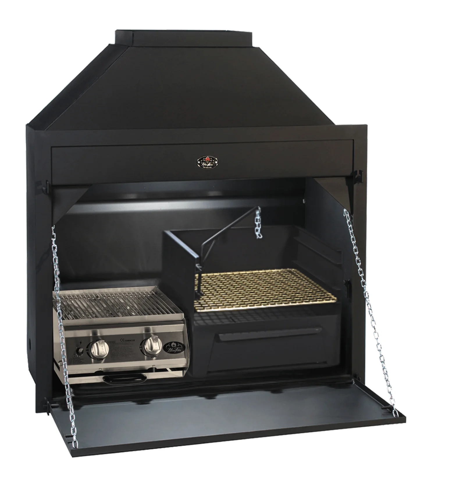 Home Fires 1000 Combo Built-In-Braai