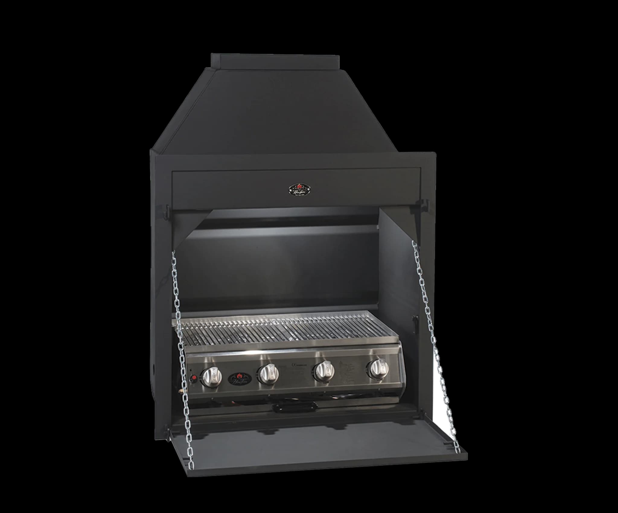 Home Fires 800 Super Deluxe Gas Built-In-Braai