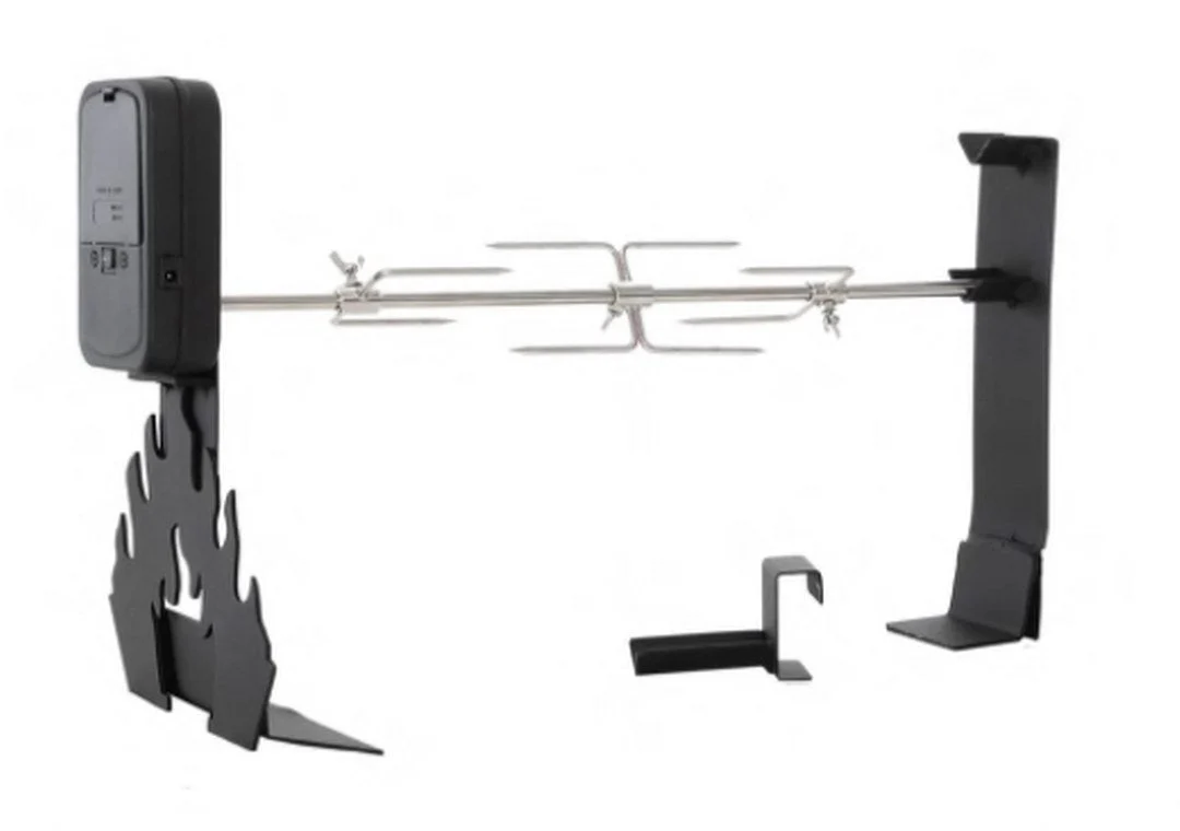 Home Fires Logo Braai Rotisserie Kit (Motor & Brackets)