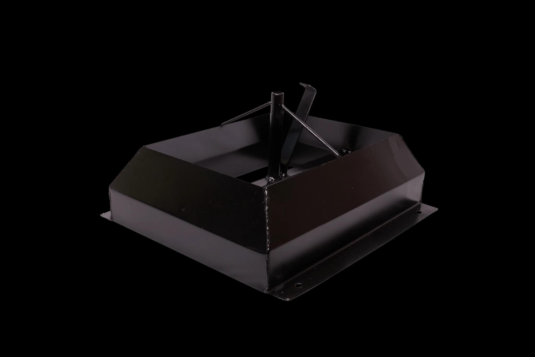 Home Fires Mild Steel Fireplace and Built-in Braai Rotating Cowl Base - Bolt-On - Various Size Options